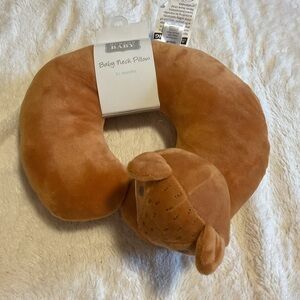 Hudson Baby Brown Neck Pillow